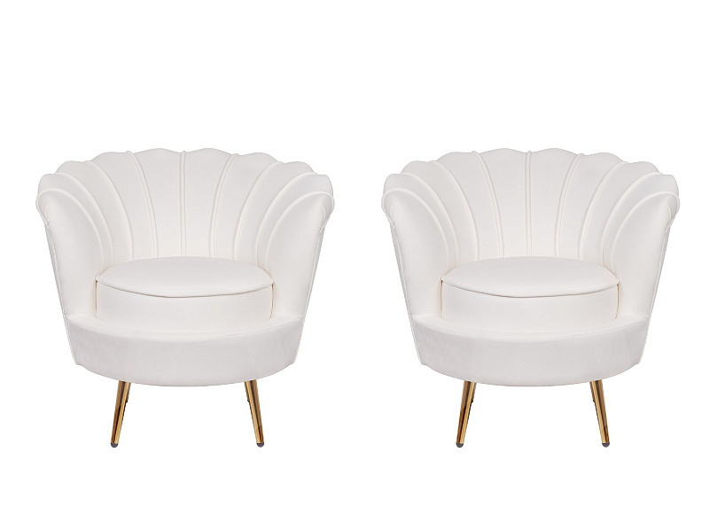 Комплект кресел ракушка Pearl Beige в Москве Комплект кресел ракушка Pearl Beige