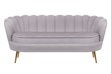 Дизайнерский диван для гостиниц Pearl Triple Grey в Москве