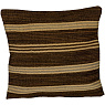 420104 Подушка декоративная CHEVERY, L500, B500, наволочка: лицевая сторона: 80% джут, 20% хлопок, оборотная сторона: 100% хлопок  коричневый, кремовы