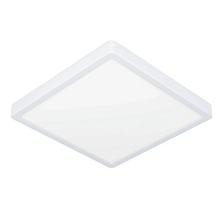 900592 Накладной светильник диммируемый FUEVA 5, 20,5W (LED), 3000K, L285, B285, H28, сталь, белый / пластик, белый