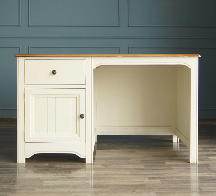 Бежевый рабочий стол с дверкой "Olivia" арт GB3001C в Москве Бежевый рабочий стол с дверкой "Olivia" арт GB3001C