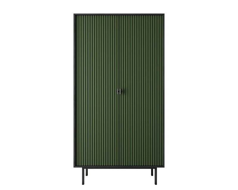 Шкаф двухдверный "Emerson" арт EM091/green/L