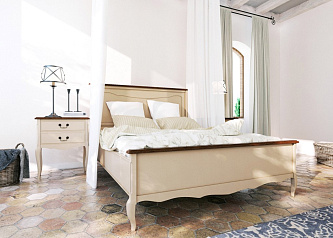 Кровать и две тумбы в коллекции "Leontina" арт Leontina-10