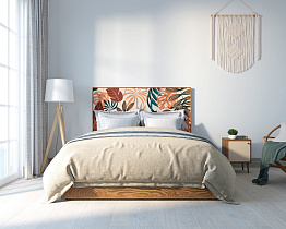 Кровать "Berber" 160х200 см 25 принт арт BB41/Print_25