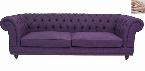 Диван мягкий арт-деко Neylan Purple бежевый в Москве