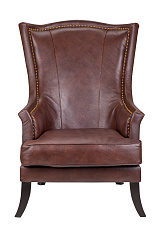 Кожаное кресло коричневое Chester Leather