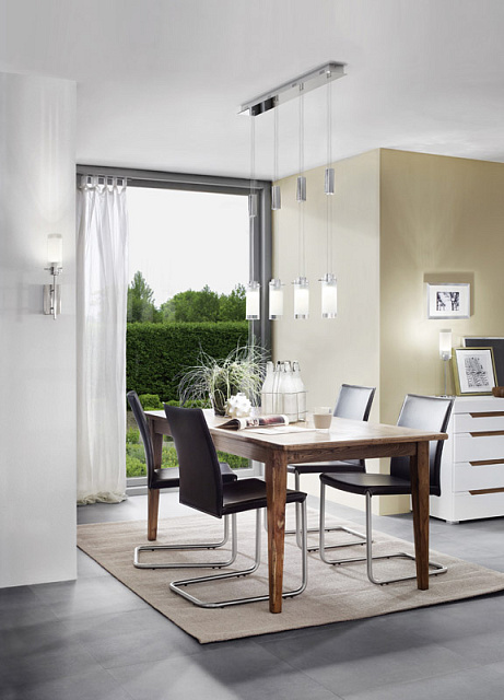 Подвесной потолочный светильник (люстра) AGGIUS светодиодный с регулировкой высоты 91546 в Москве Подвесной потолочный светильник (люстра) AGGIUS светодиодный с регулировкой высоты 91546