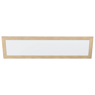 99473 Потолочный светильник PIGLIONASS, LED 32W, 4700lm, L1245, B345, H55, сталь/пластик/дерево, бел