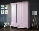 Шкаф Leontina Lavanda для одежды трехстворчатый с ящиками арт ST9327KR/3L №4