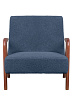 Кресло в современном стиле синее Arrow BR №1