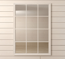 Зеркало "Florence" белое арт 201-10ETG