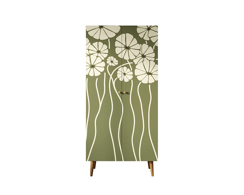 Шкаф малый двухстворчатый "Berber" принт 53 арт BB08/Print_53 в Москве Шкаф малый двухстворчатый "Berber" принт 53 арт BB08/Print_53