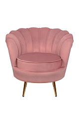 Низкое кресло ракушка Pearl Pink V3 в Москве