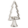 422432 Подсвечник рождественский MUKAYLE, алюминий/хром, 340х95х170 мм