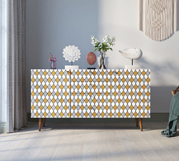 Комод "Berber" с ящиками 22 принт арт BB14/Print_22