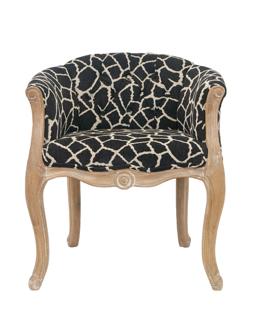 Низкое кресло ретро каминное Kandy в Москве Низкое кресло ретро каминное Kandy