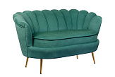 Дизайнерский двухместный диван Pearl Double Green V2 №1