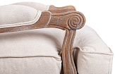 Мягкое полукресло с подлокотниками Niro Rattan Beige №4