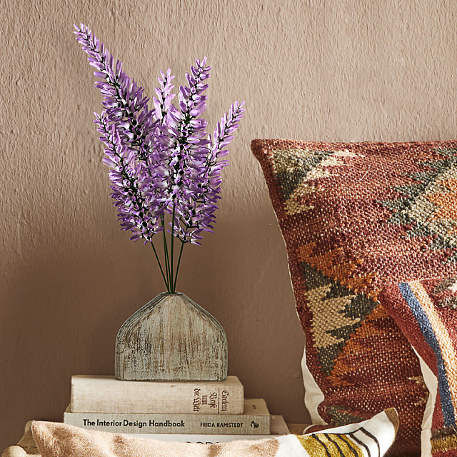 421276 Ваза декоративная MELOBODY, L230, B50, H180, дерево, белый, серый в Москве 421276 Ваза декоративная MELOBODY, L230, B50, H180, дерево, белый, серый