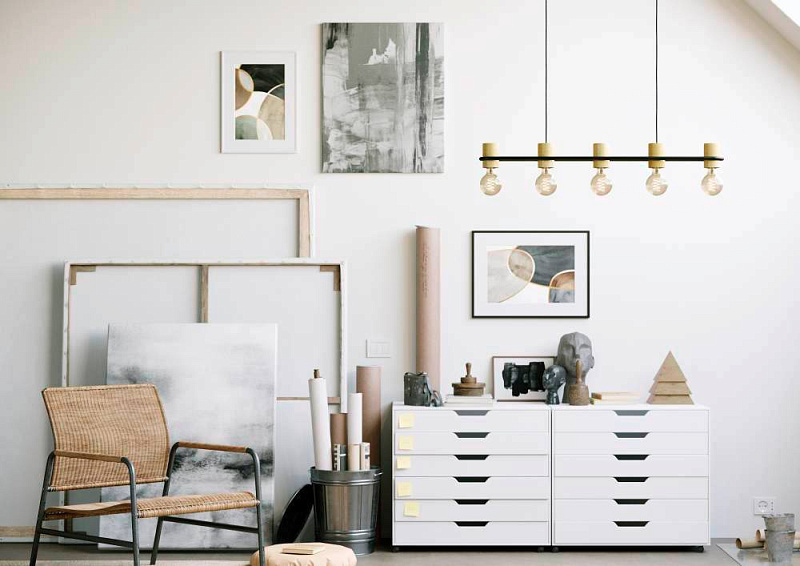 Подвесной потолочный светильник (люстра) CHIEVELEY