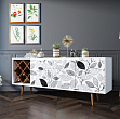 Комод "Berber" удлиненный с бутылочницей 9 принт арт BB15/Print_09 №1