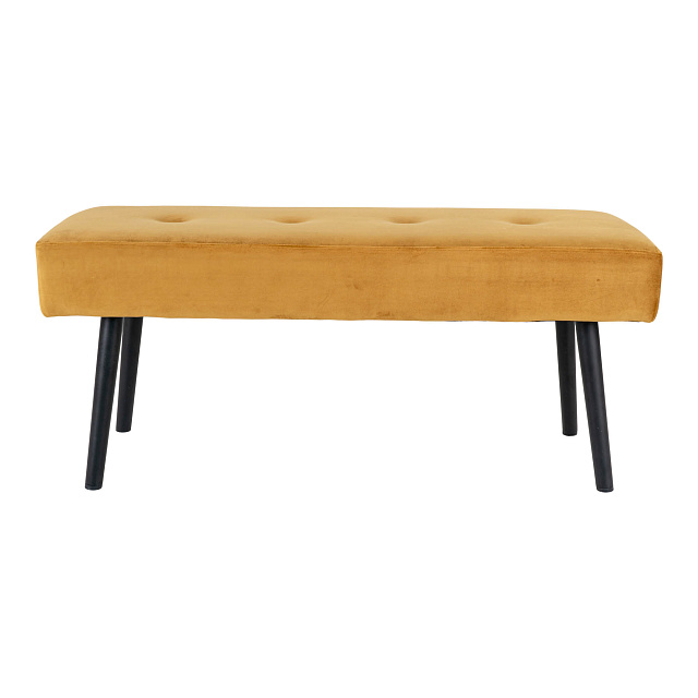 Банкетка SKIBY HOUSE NORDIC горчично-желтая арт 1401223 в Москве Банкетка SKIBY HOUSE NORDIC горчично-желтая арт 1401223