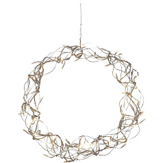 411012 Светодиодный рождественский венок CURLY