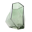 421348 Ваза декоративная CLONONY, L215, B150, H235, стекло, зеленый №0