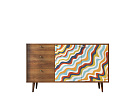 Комод "Berber" с двумя дверками и ящиками 21 принт арт BB05/Print_21 №2