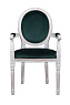 Мягкий стул с подлокотниками Volker Arm Green