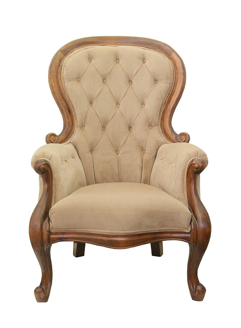 Классическое кресло Madre Light Brown в Москве Классическое кресло Madre Light Brown