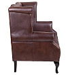 Кожаный дизайнерский диван лофт Royal Sofa Brown №2