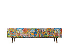 Комод "Berber" с ящиками низкий под TV принт 1 арт BB19/Print_01 №2