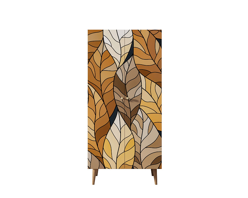 Шкаф малый двухстворчатый "Berber" принт 8 арт BB08/Print_08 в Москве Шкаф малый двухстворчатый "Berber" принт 8 арт BB08/Print_08