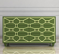 Зеленый комод "Emerald" 6 ящиков арт DSC348ETG №1
