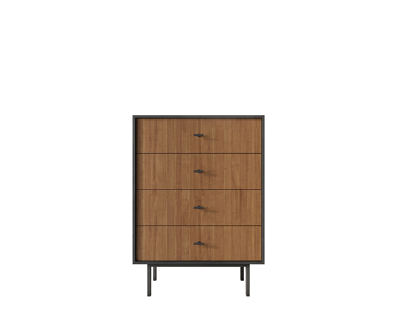 Комод вертикальный с четырьмя ящиками "Emerson" арт EM18 в Москве Комод вертикальный с четырьмя ящиками "Emerson" арт EM18