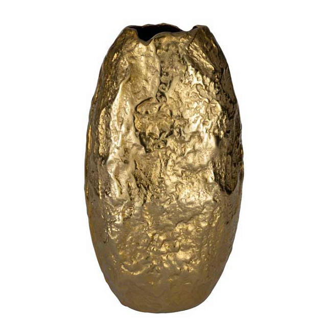 421288 Ваза декоративная VOHEMAR, L200, B115, H380, алюминий, золотой в Москве 421288 Ваза декоративная VOHEMAR, L200, B115, H380, алюминий, золотой