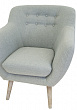 Низкое кресло Fuller Grey №5