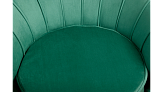 Кресло с пуфом ракушка Pearl Green V2 №4