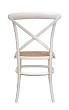 Стул ретро Cross Back White Ver.2 №2
