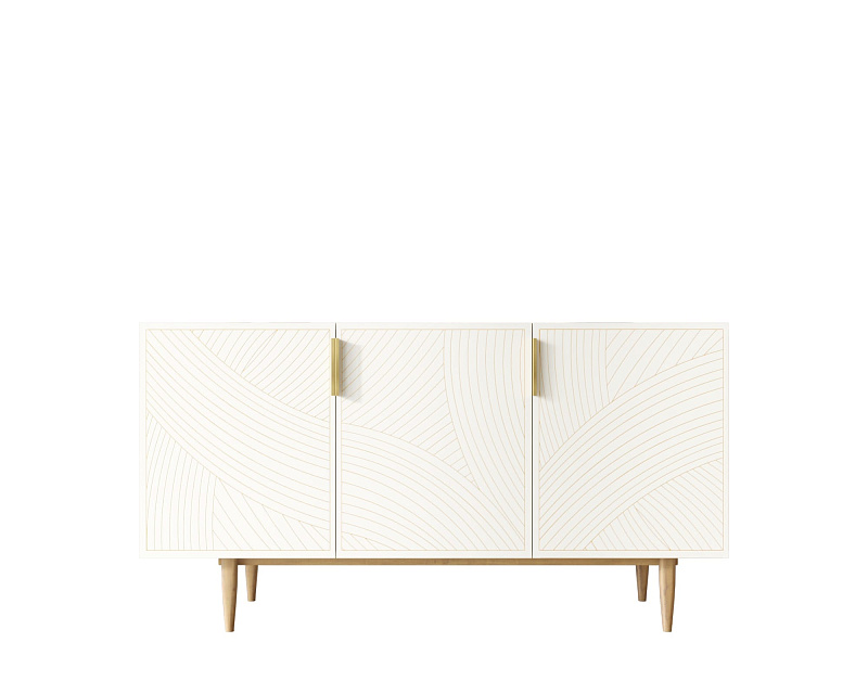 Комод с тремя дверками "Line" LN02/GR1/beige