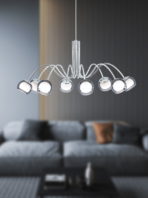 39149 Подвесной потолочный светильник (люстра) MALAGON светодиодный