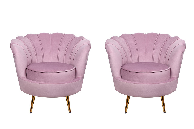 Комплект кресел ракушка Pearl Pink в Москве Комплект кресел ракушка Pearl Pink