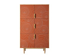 Большой комод с шестью дверками "Line" R20/red №0