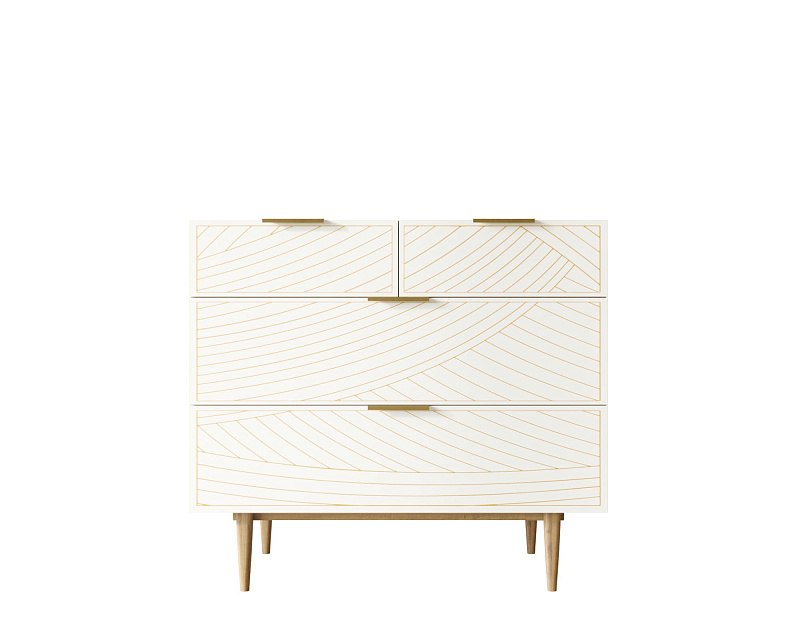 Комод с четыремя ящиками "Line" LN14/GR1/beige