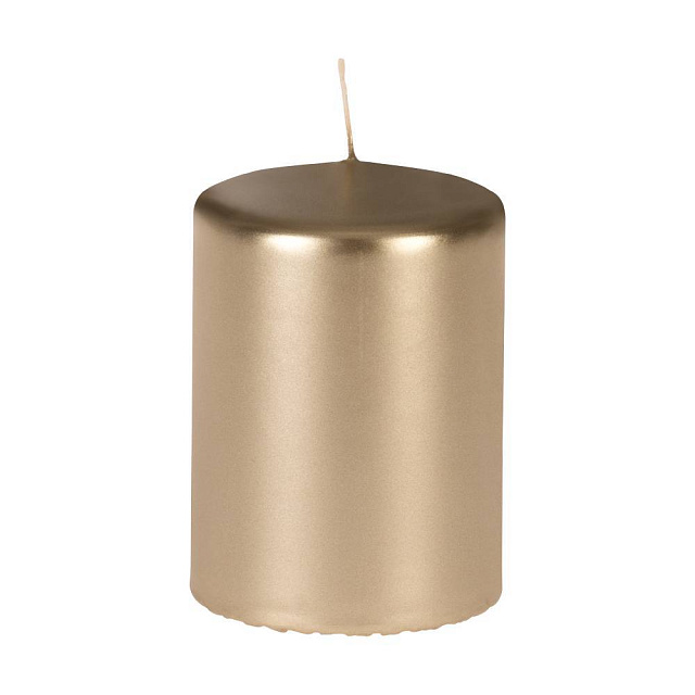 422553 Свеча парафиновая GLENBARR, H100 парафин, золотой, металл,ик в Москве 422553 Свеча парафиновая GLENBARR, H100 парафин, золотой, металл,ик