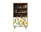 Стеллаж с дверками "Berber" принт 30 арт BB26/Print_30 №0