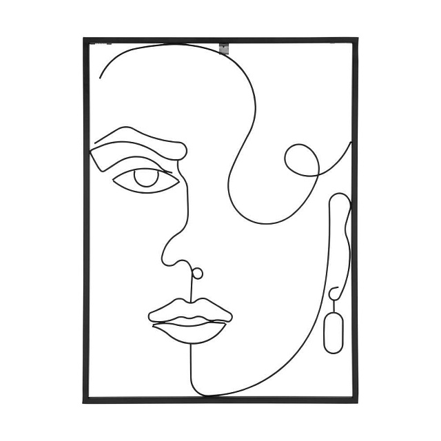 426019 Панно GLENURLA B500, H665 металл черный в Москве 426019 Панно GLENURLA B500, H665 металл черный