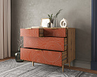 Комод с четыремя ящиками "Line" R22/red №1