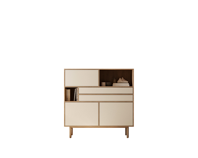 Комод большой с тремя дверками и двумя ящиками "Alice" арт ALC05 в Москве Комод большой с тремя дверками и двумя ящиками "Alice" арт ALC05